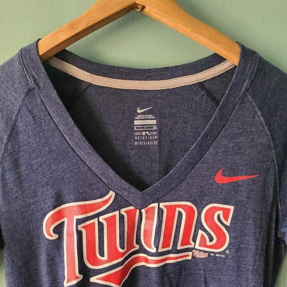 Nike Minnesota Twins Baseball Short Sleeve Tshirt Size Small - Picture 3 of 6